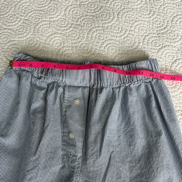 Twik Blue Checked two-button straight-leg pant 100% cotton - Picture 8 of 10